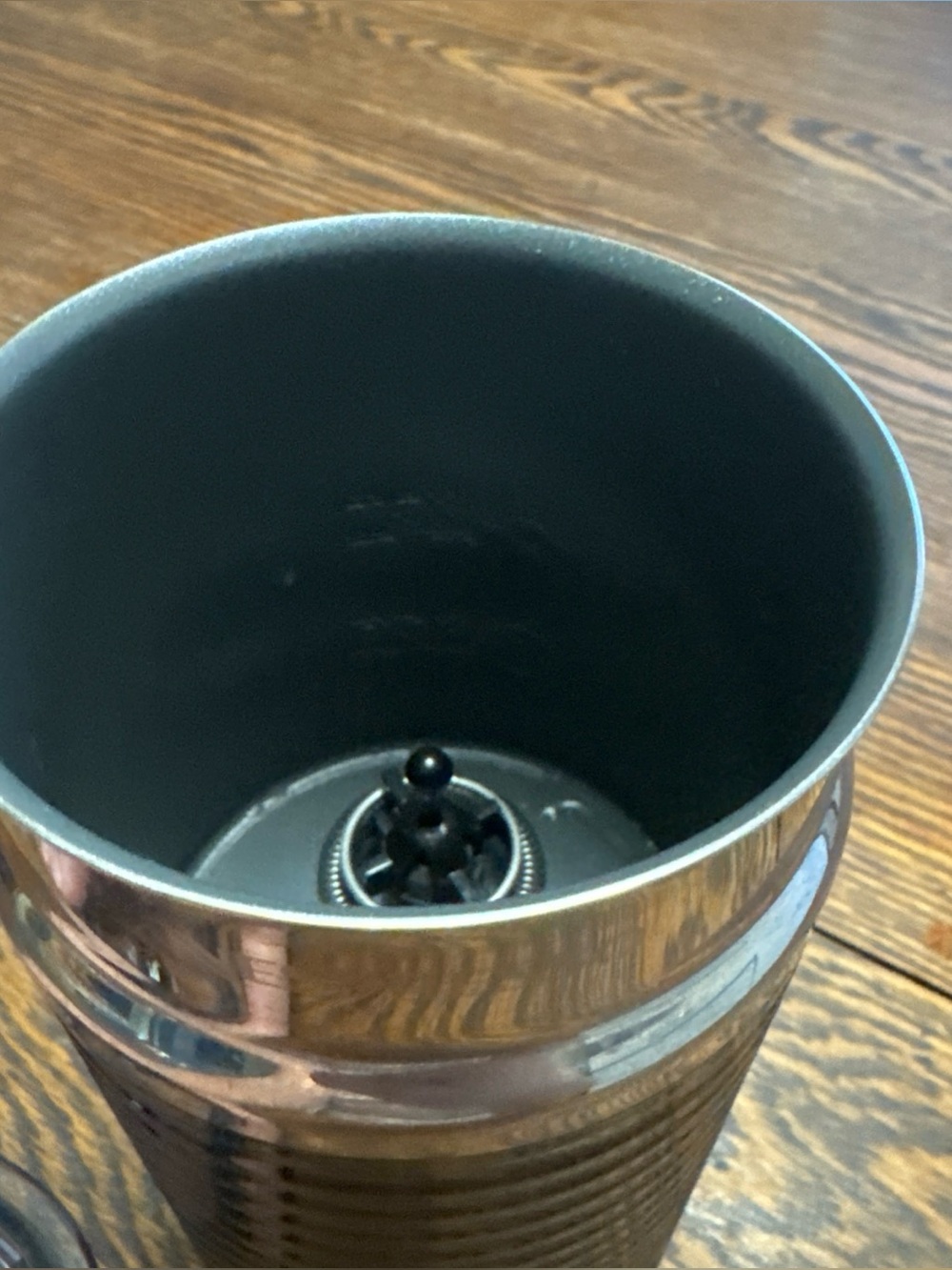 Nespresso Black and Silver Electric Milk Frother no base - Picture 3 of 4
